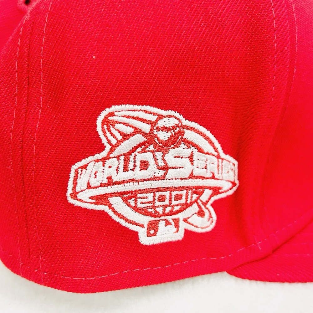 New Era Arizona Diamondbacks Red World Series‎ 59FIFTY Fitted Hat Cap 7 1/8 MLB - Picture 5 of 6